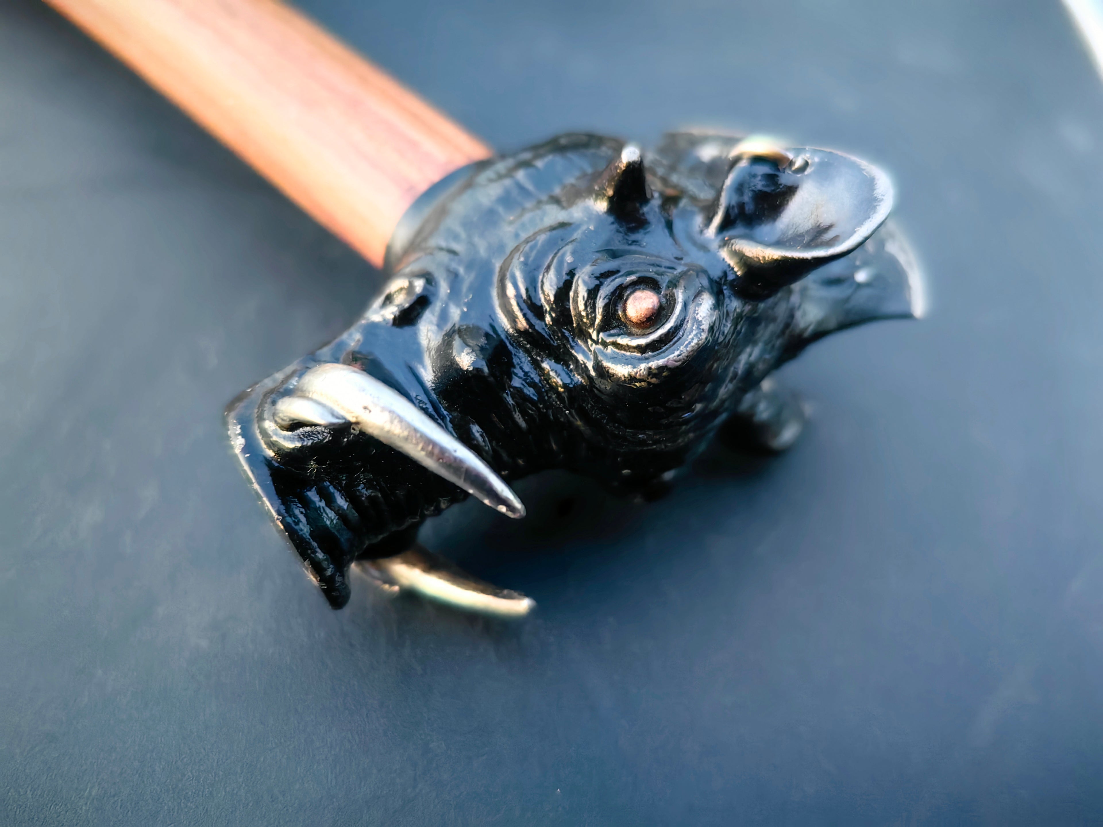 Warthog, hammer, axe