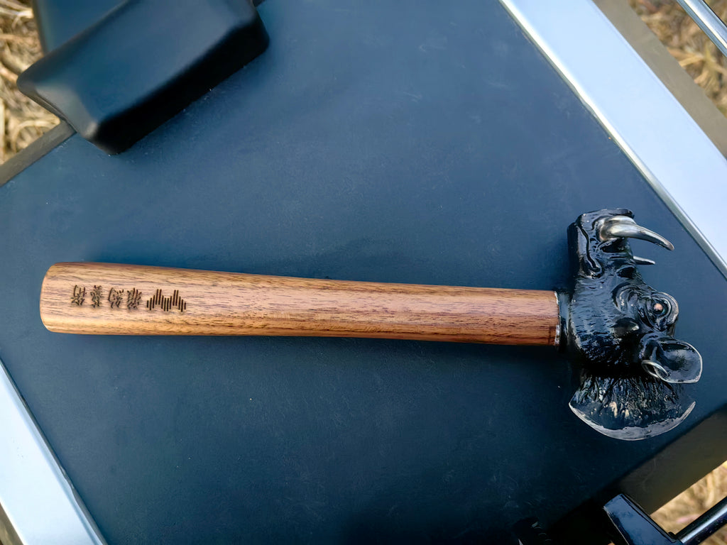 Warthog, hammer, axe