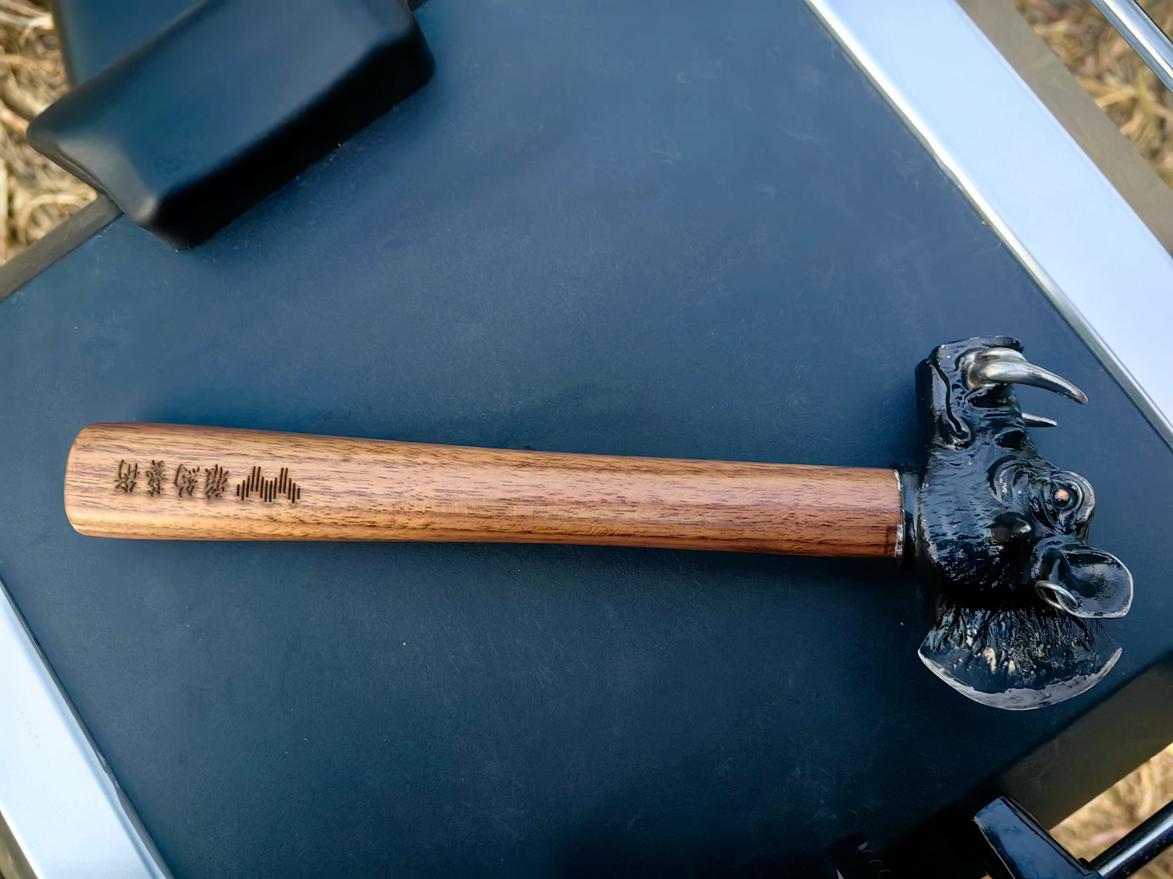 Warthog, hammer, axe